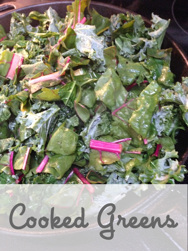 Cooking greens