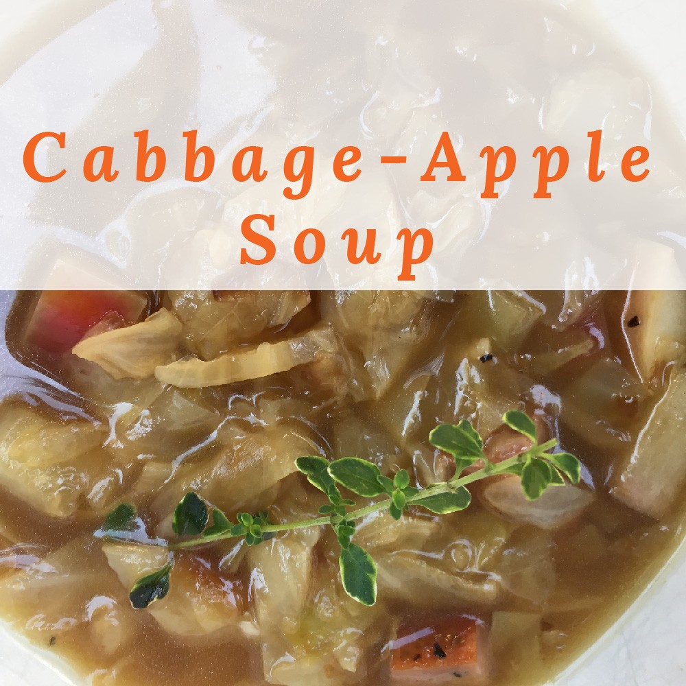 CabbageAppleSoup-A Cabbage-Apple Soup